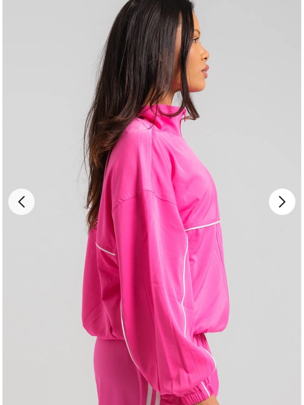 ACTA Windbreaker - Hot Pink XL - Picture 2 of 5
